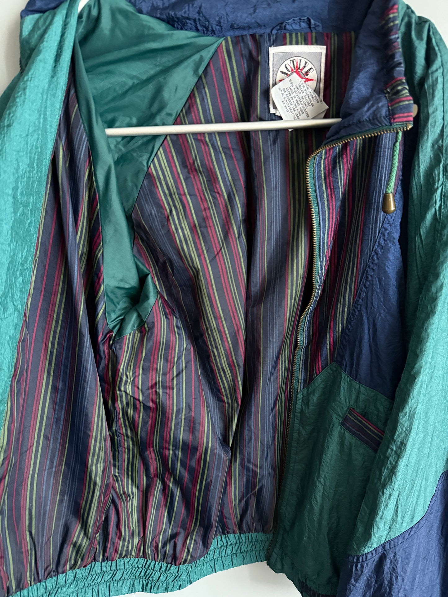 giacca a vento vintage da uomo