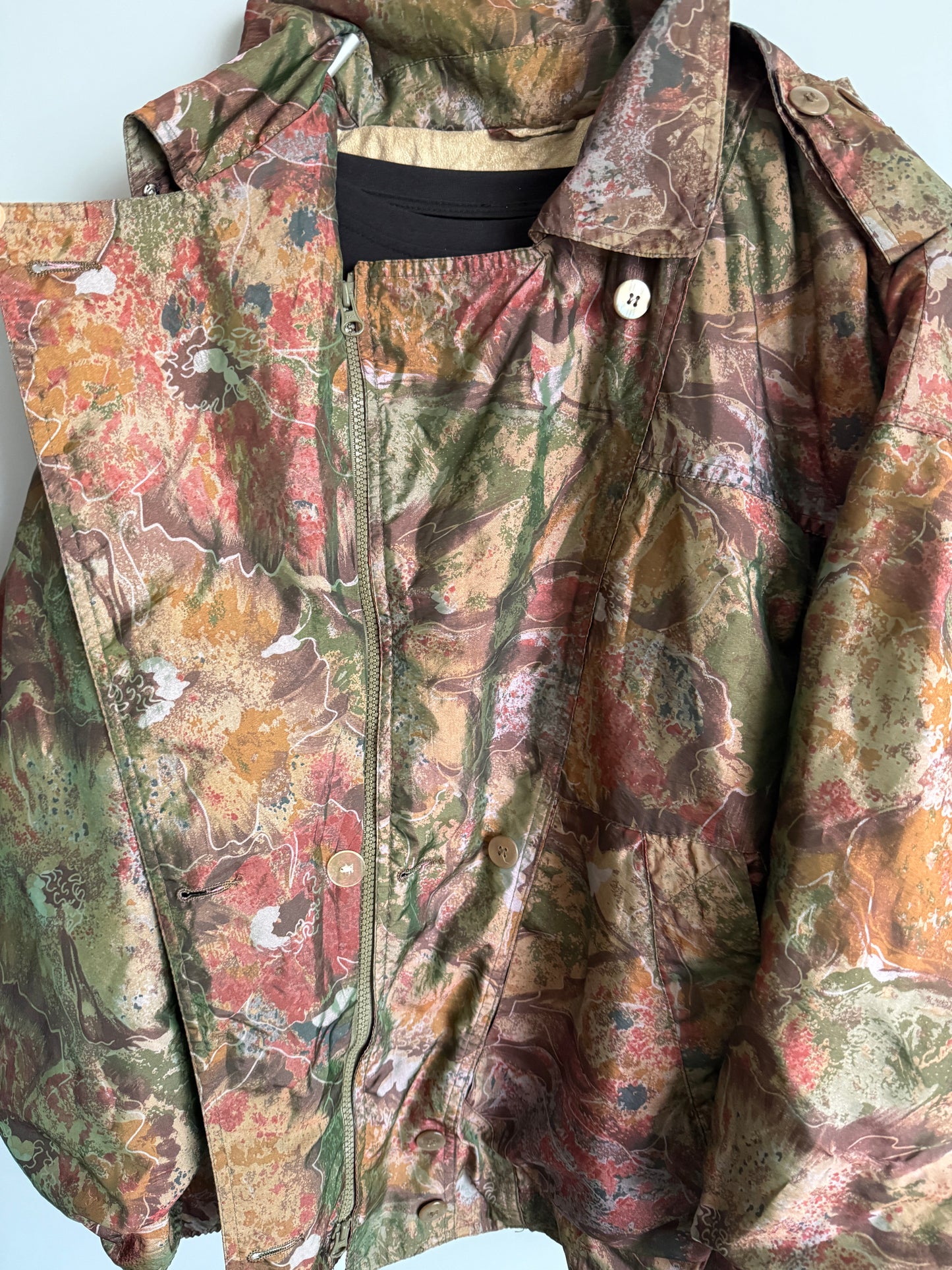 giacca a vento vintage da donna