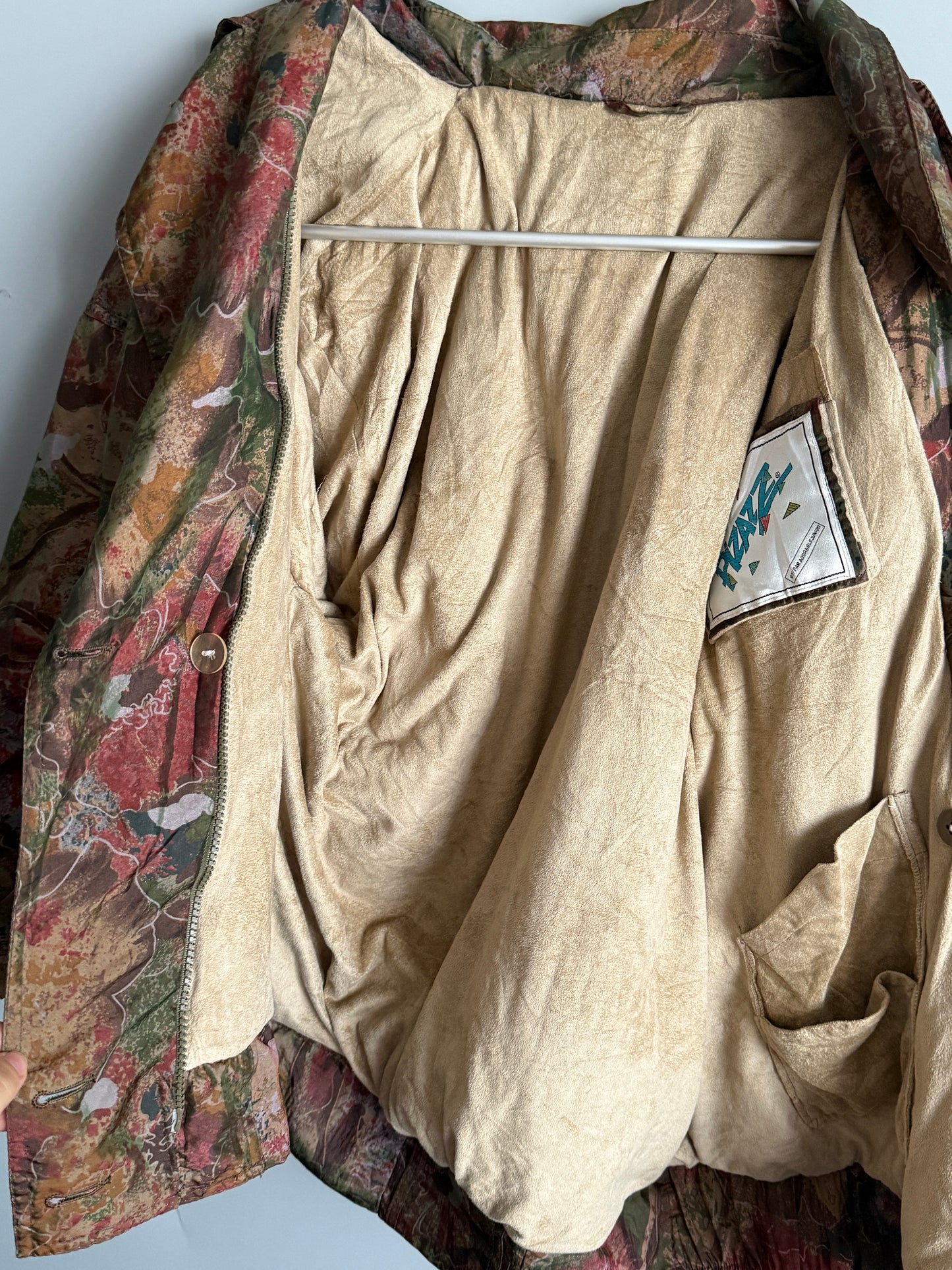 giacca a vento vintage da donna