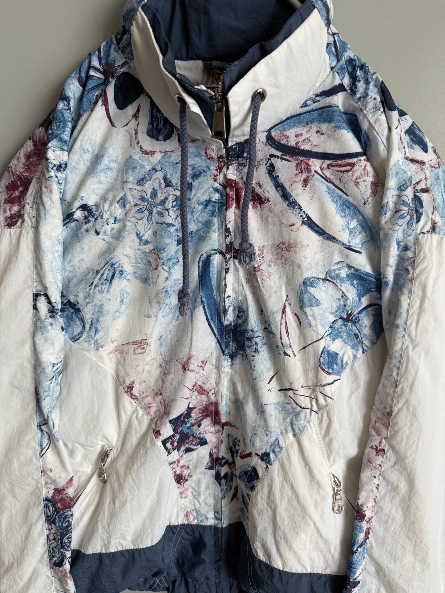 giacca a vento vintage da donna