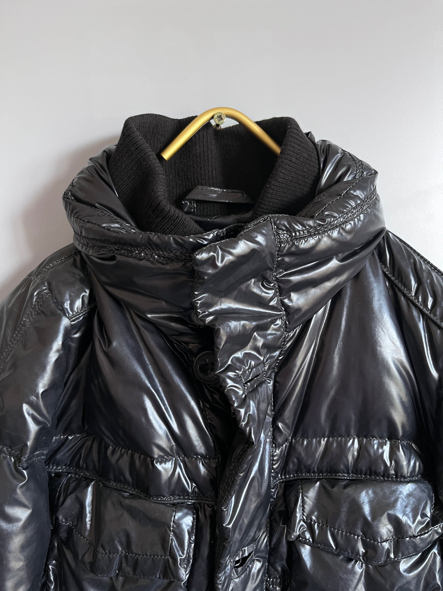 bomber jacket glossy puffer winter - shoplifts