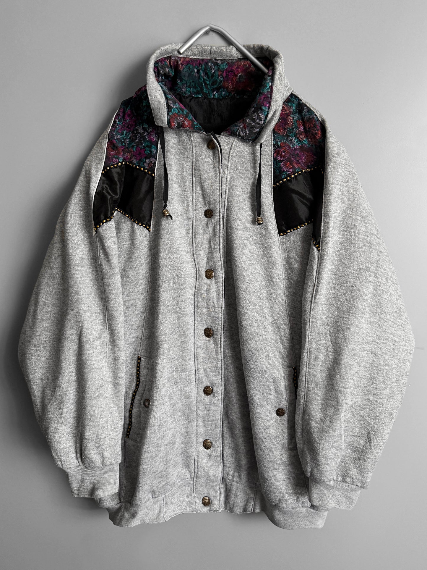 giacca a vento double face vintage da donna