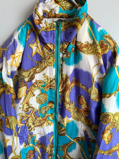 Giacca a Vento Double Face Vintage da Donna