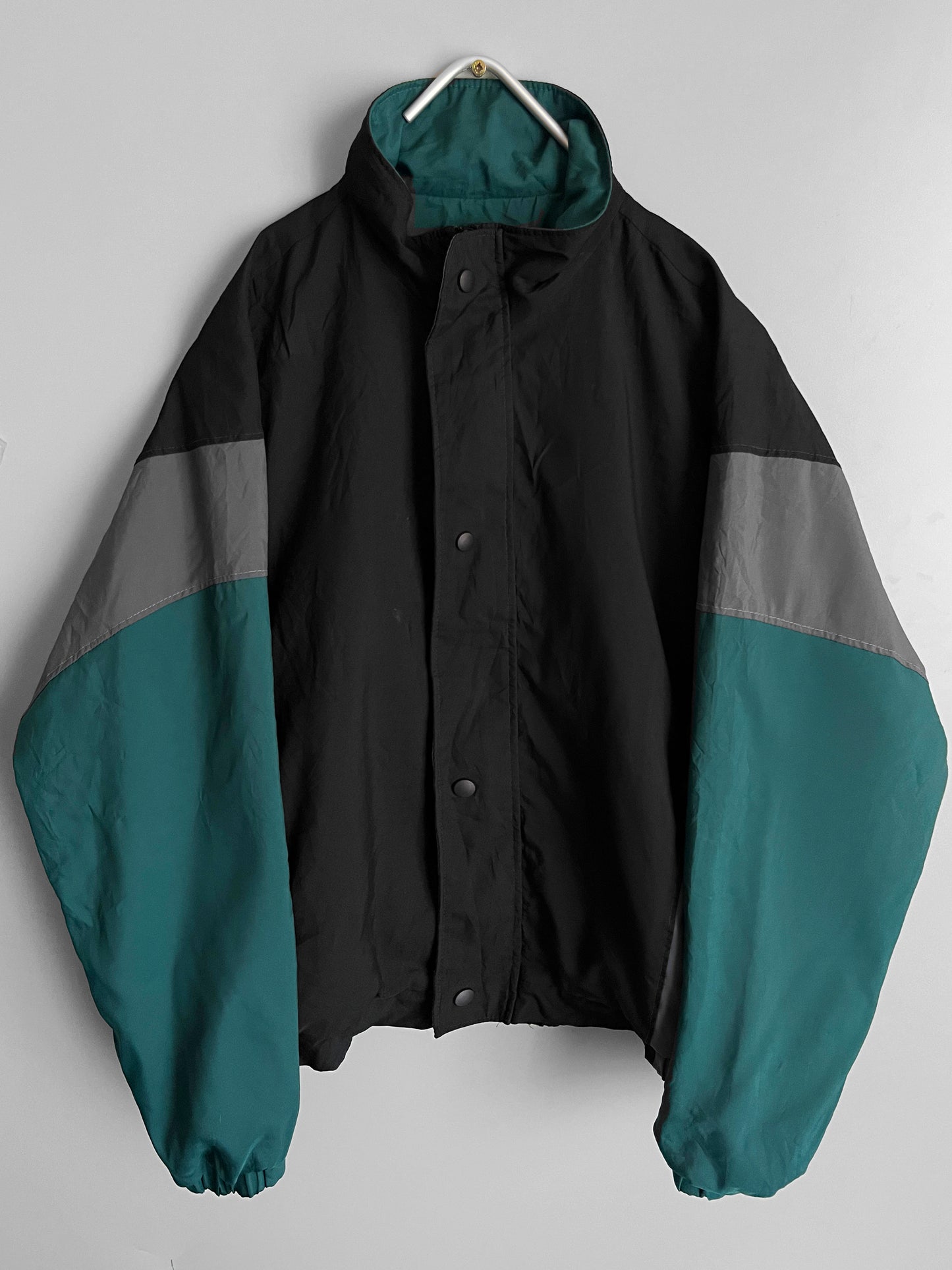 giacca vintage colorata windbreaker