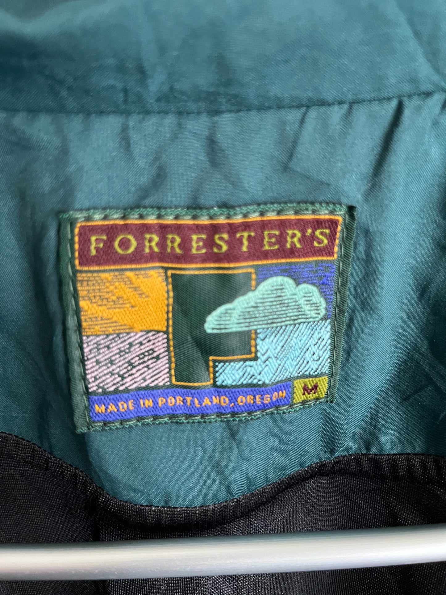 giacca vintage colorata windbreaker