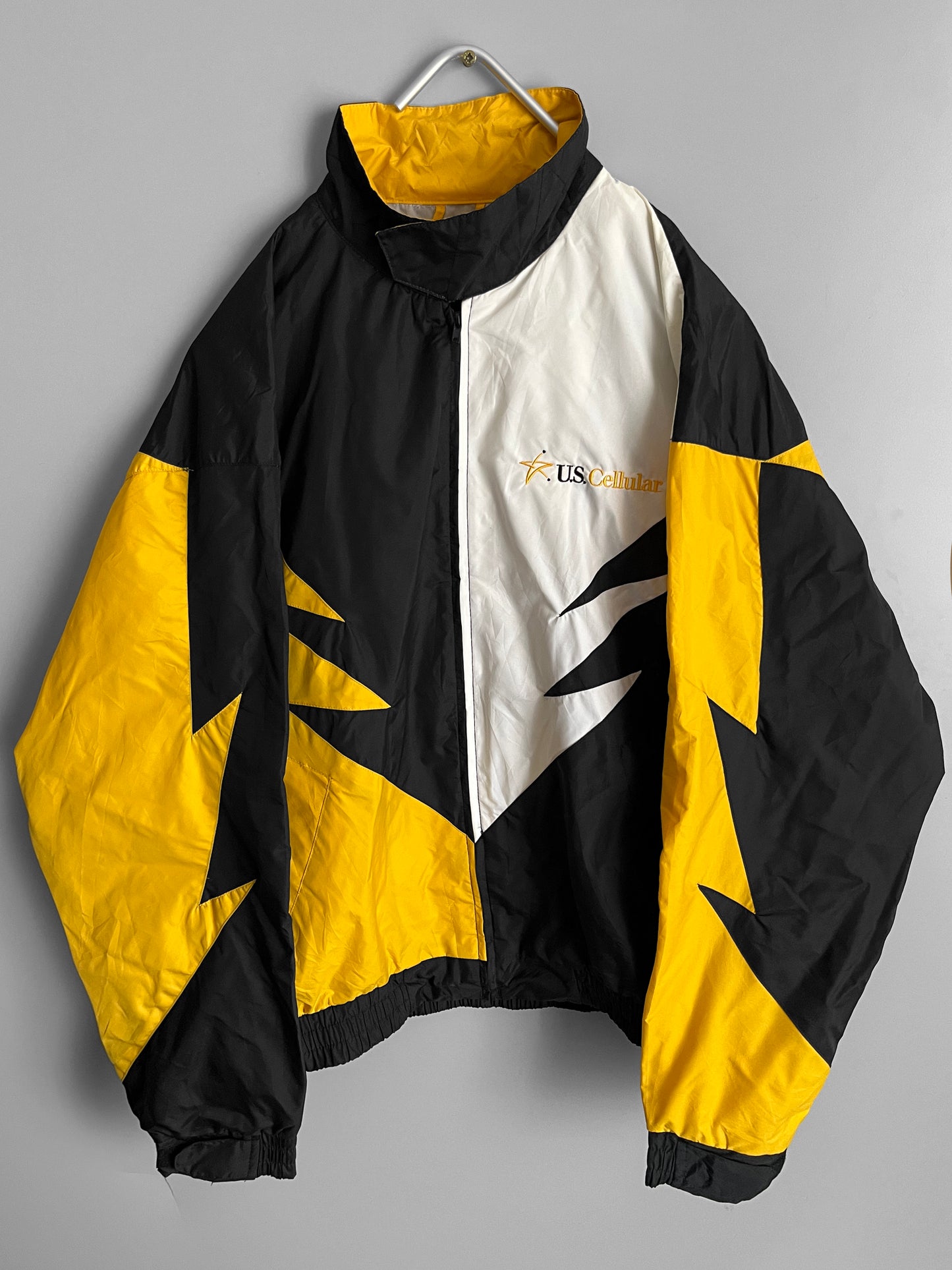 giacca vintage colorata windbreaker