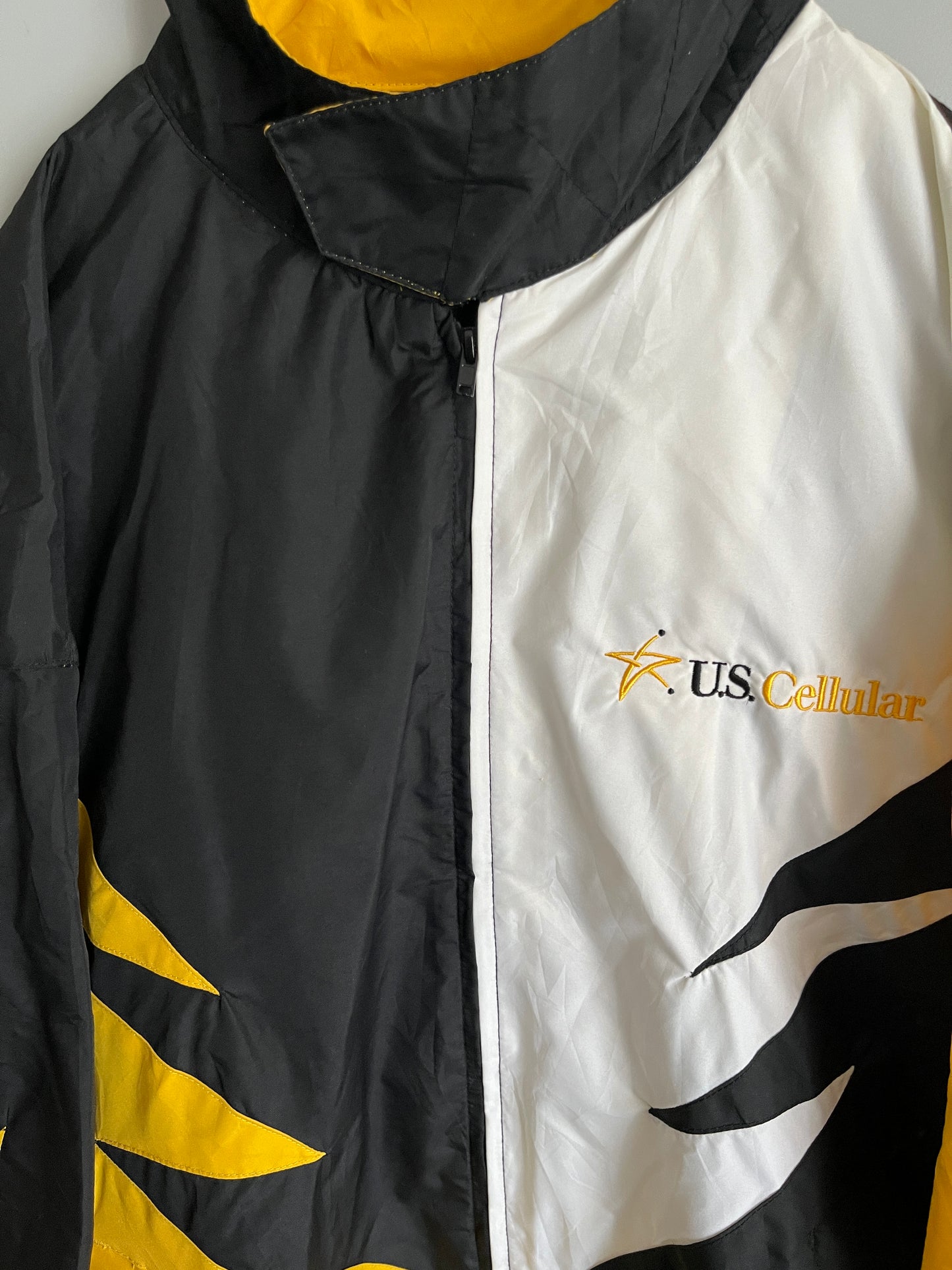 giacca vintage colorata windbreaker