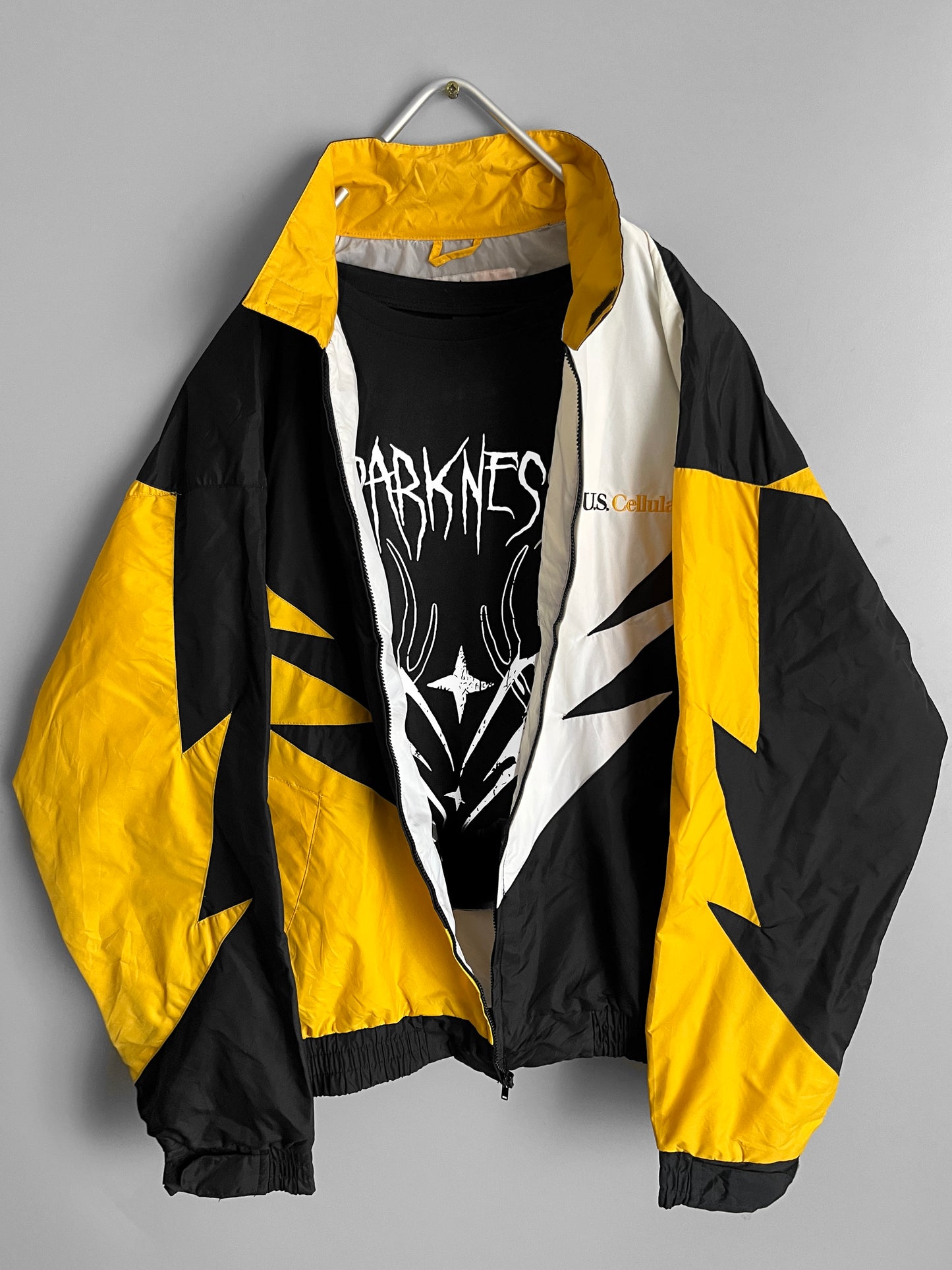 giacca vintage colorata windbreaker