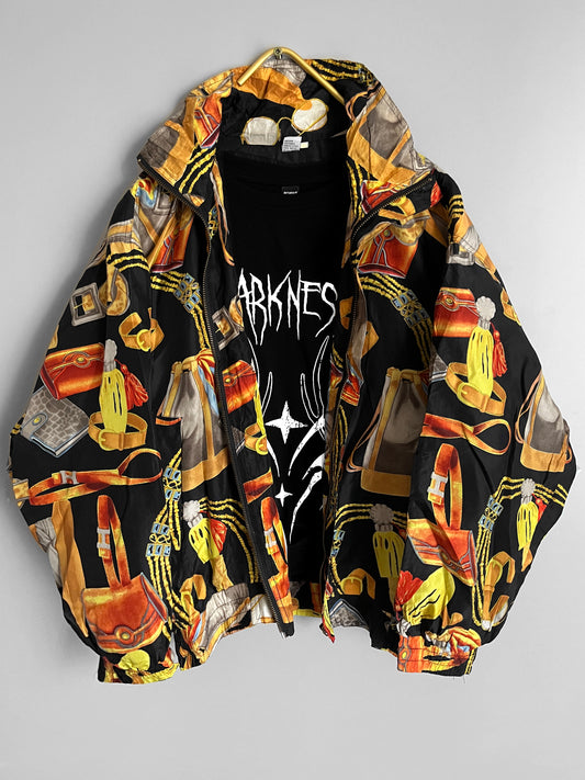 Mens Vintage Windbreaker Multicolor Y2k Jacket - Shoplifts