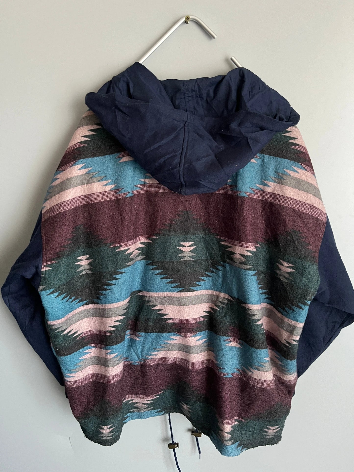 giacca a vento vintage colorata