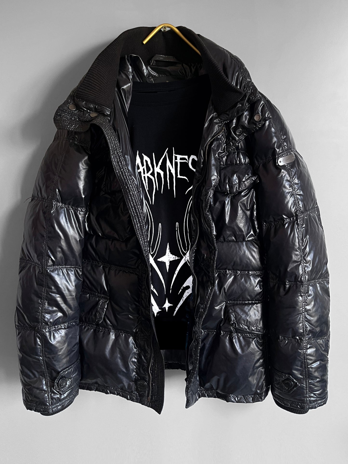 bomber jacket glossy puffer winter - shoplifts