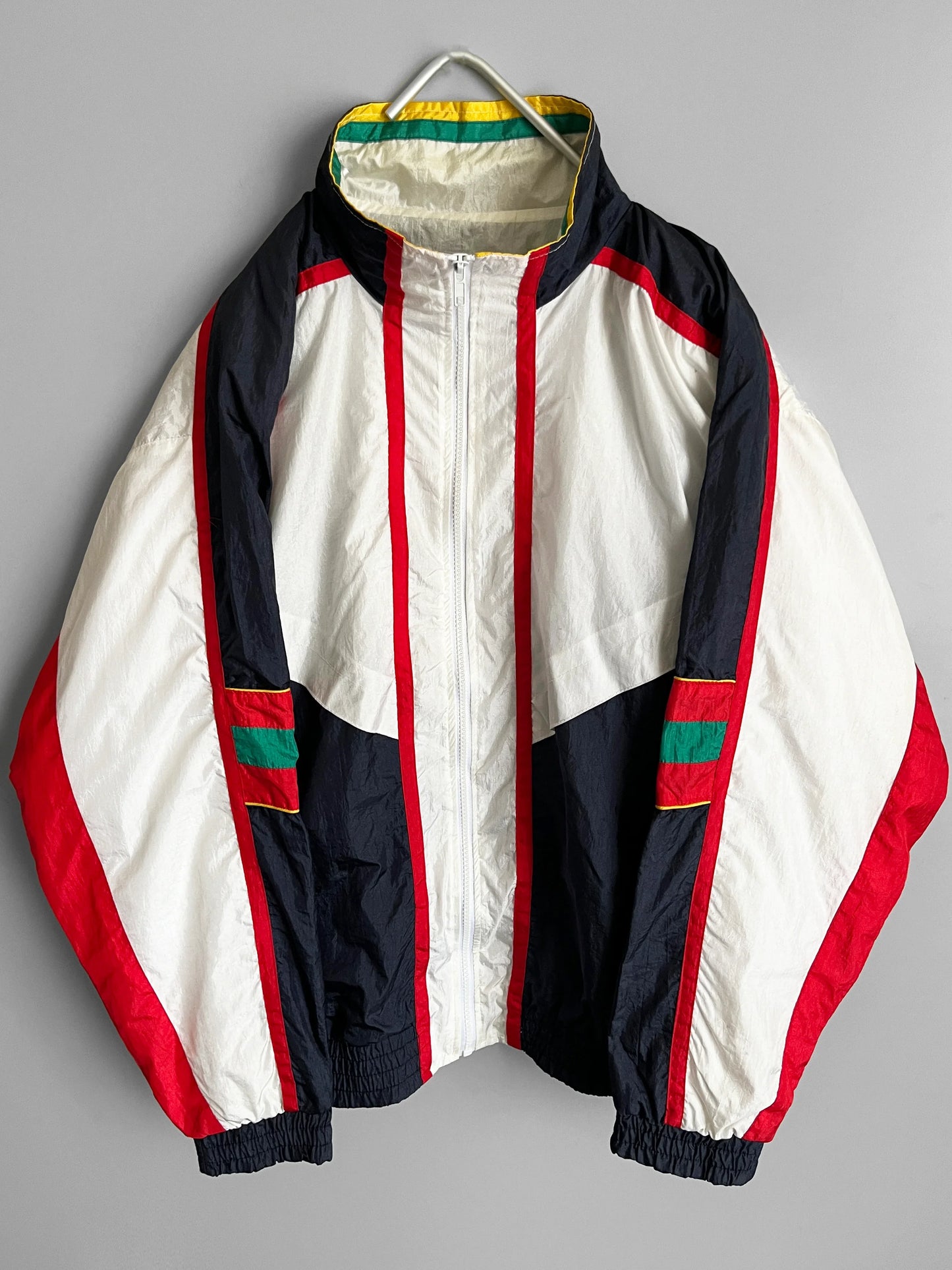 giacca a vento vintage colorata