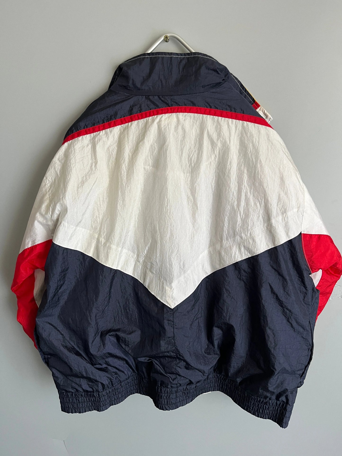 giacca a vento vintage colorata