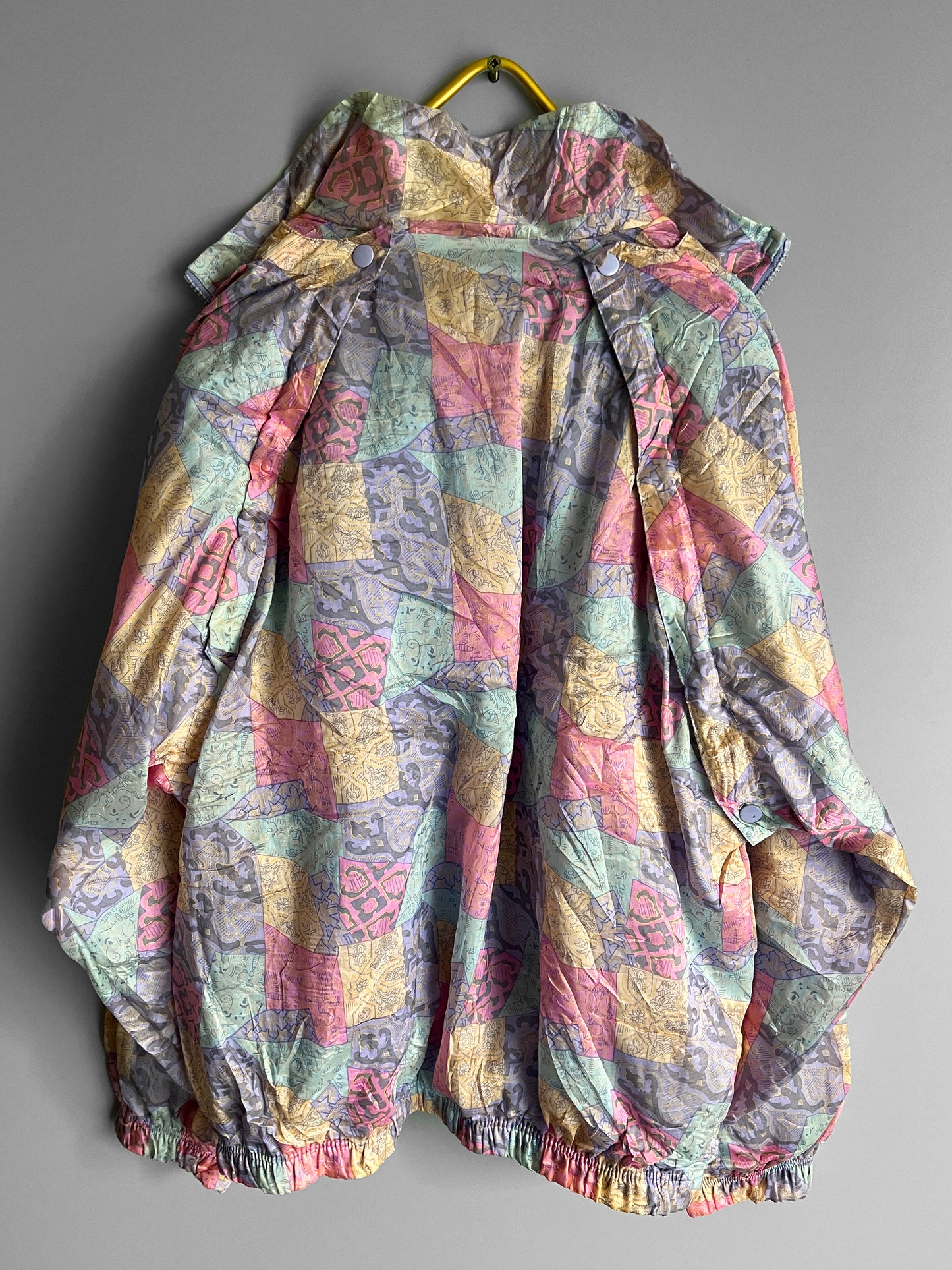 windbreaker vintage jacket colourful - shoplifts