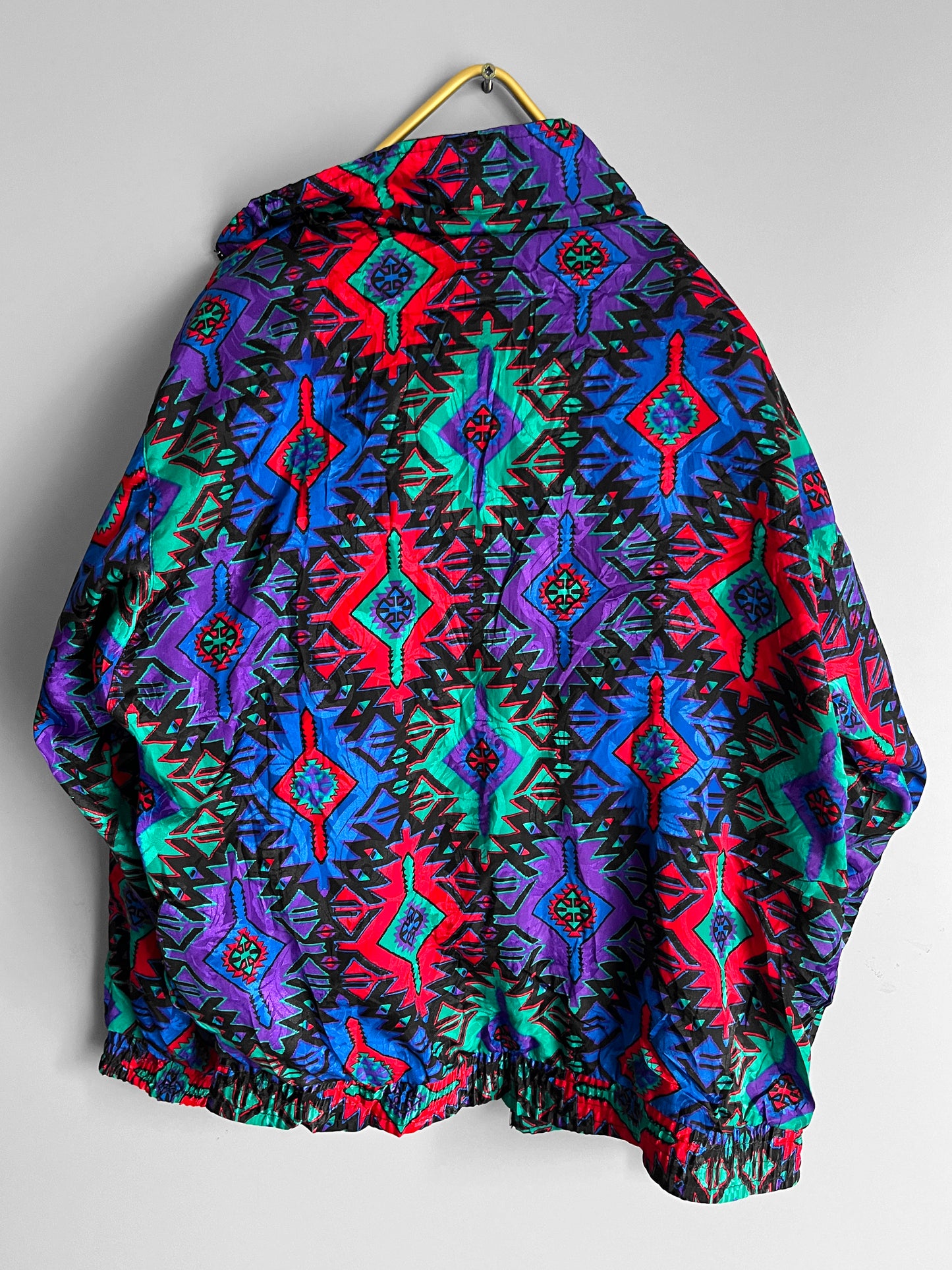 windbreaker vintage jacket colourful - shoplifts