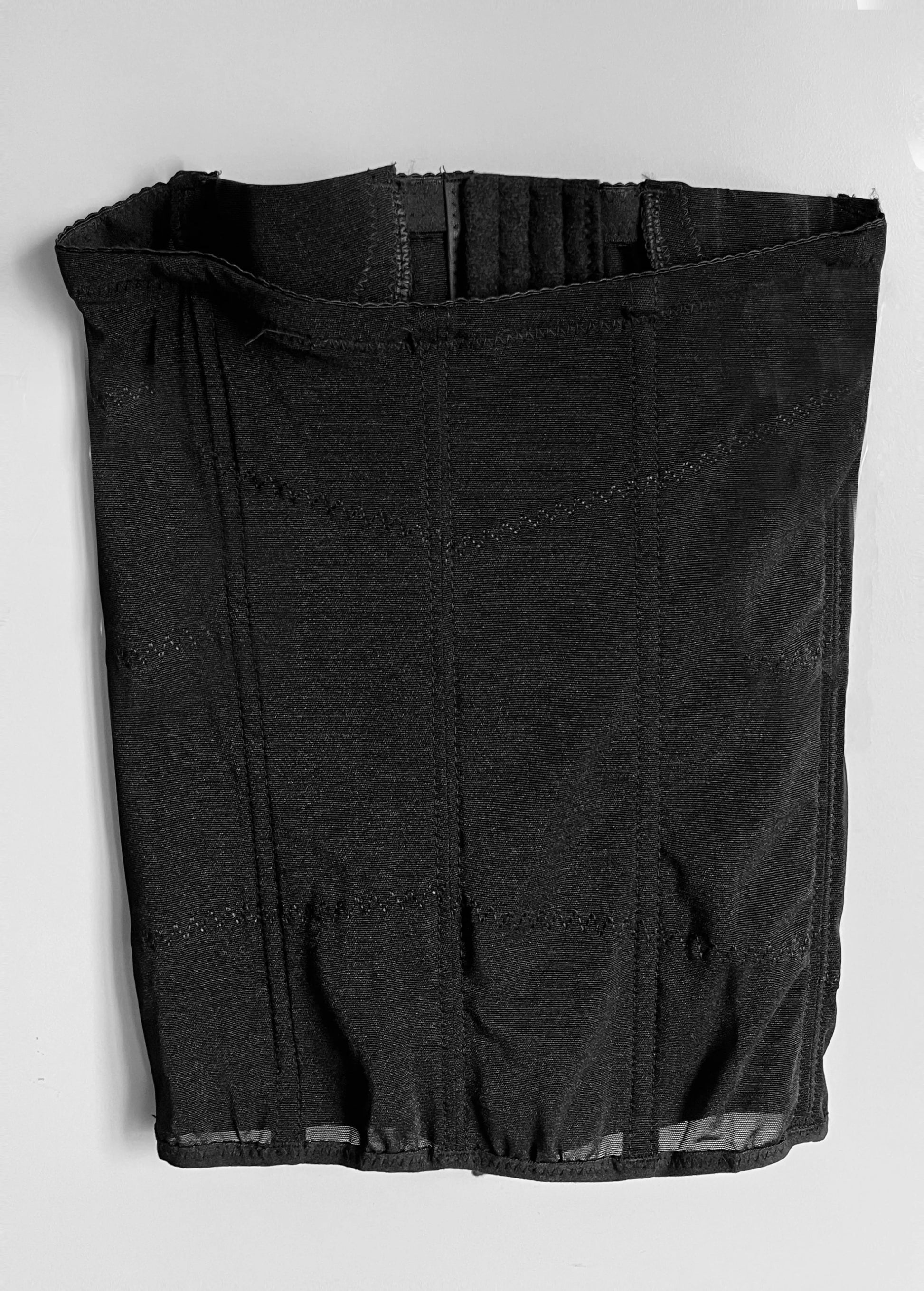Black Lace Strapless Corset Top - Shoplifts