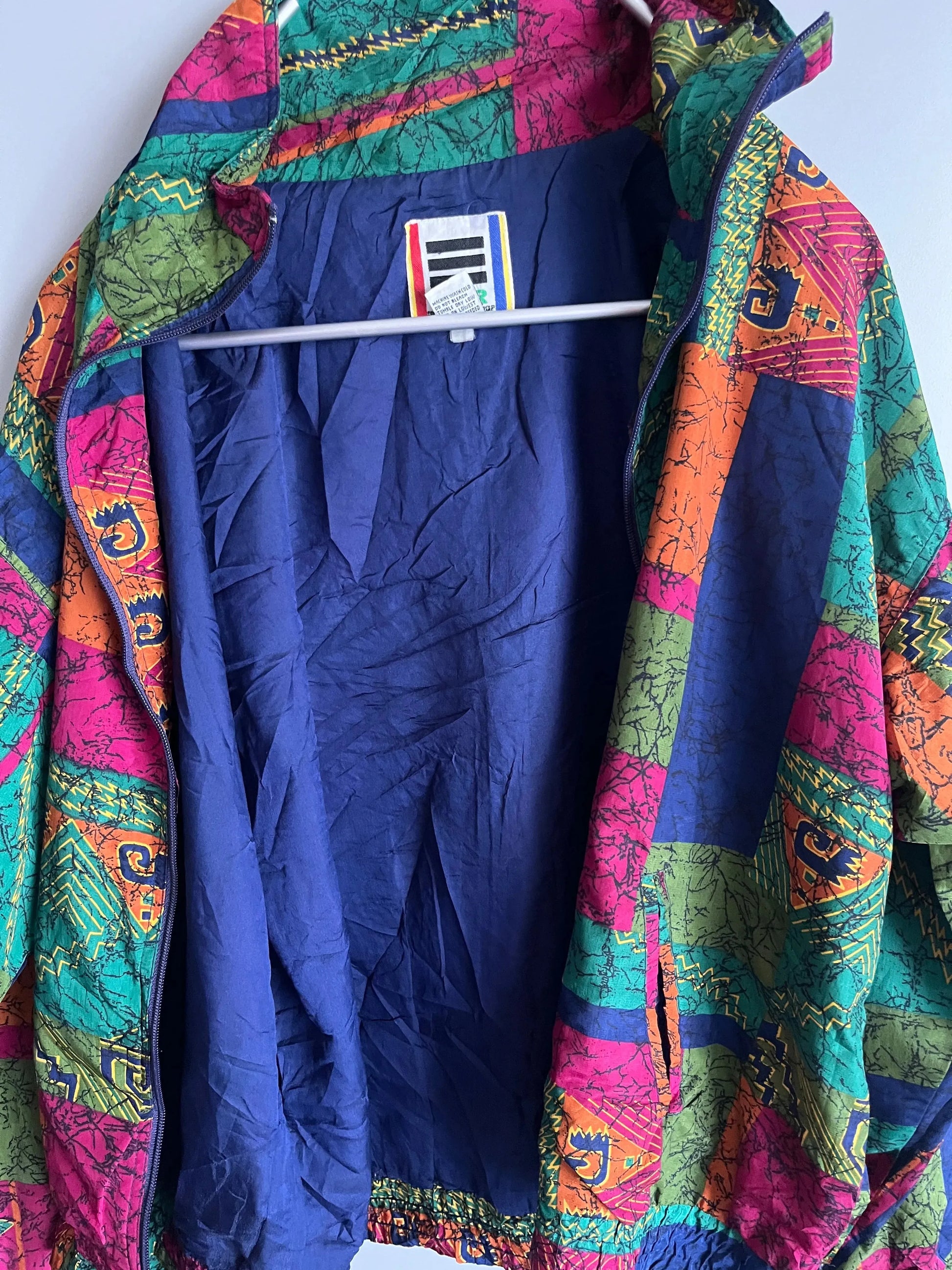 Giacca Bomber Vintage Colorata - Shoplifts