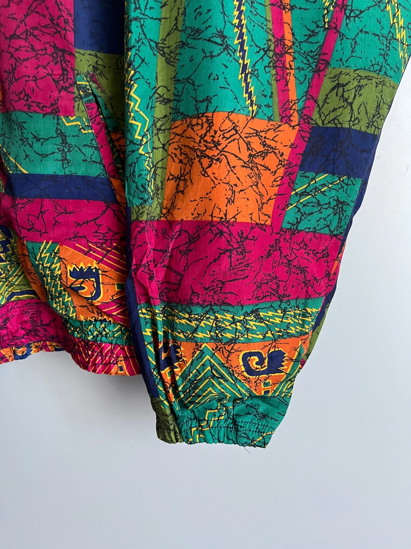 giacca bomber vintage colorata - shoplifts
