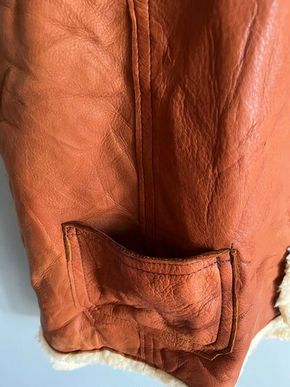 Gilet in pelliccia di bufalo finta - Giacca vintage - Shoplifts