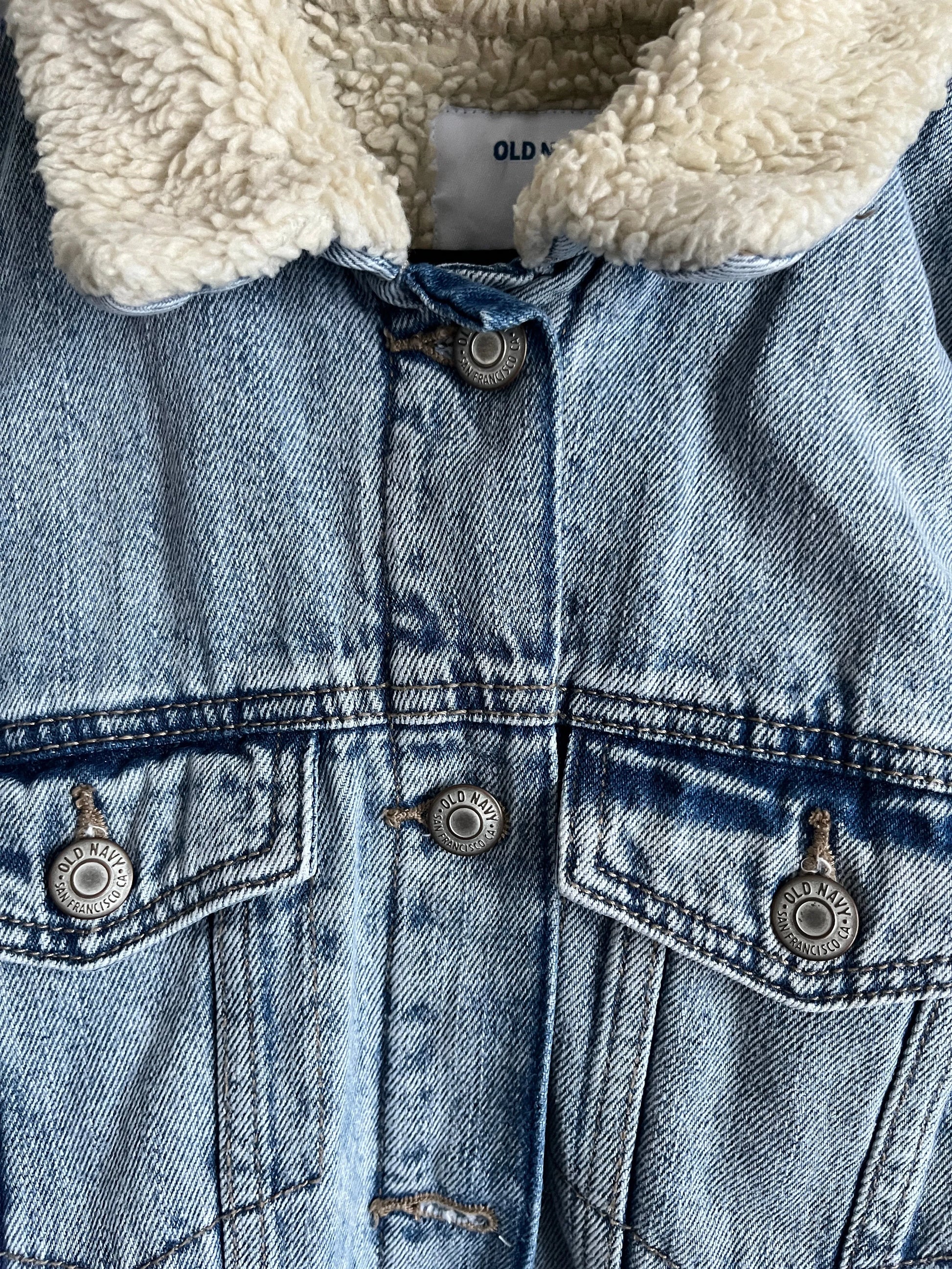 Giacca da Biker in Denim Vintage Buffalo per Donne - Shoplifts