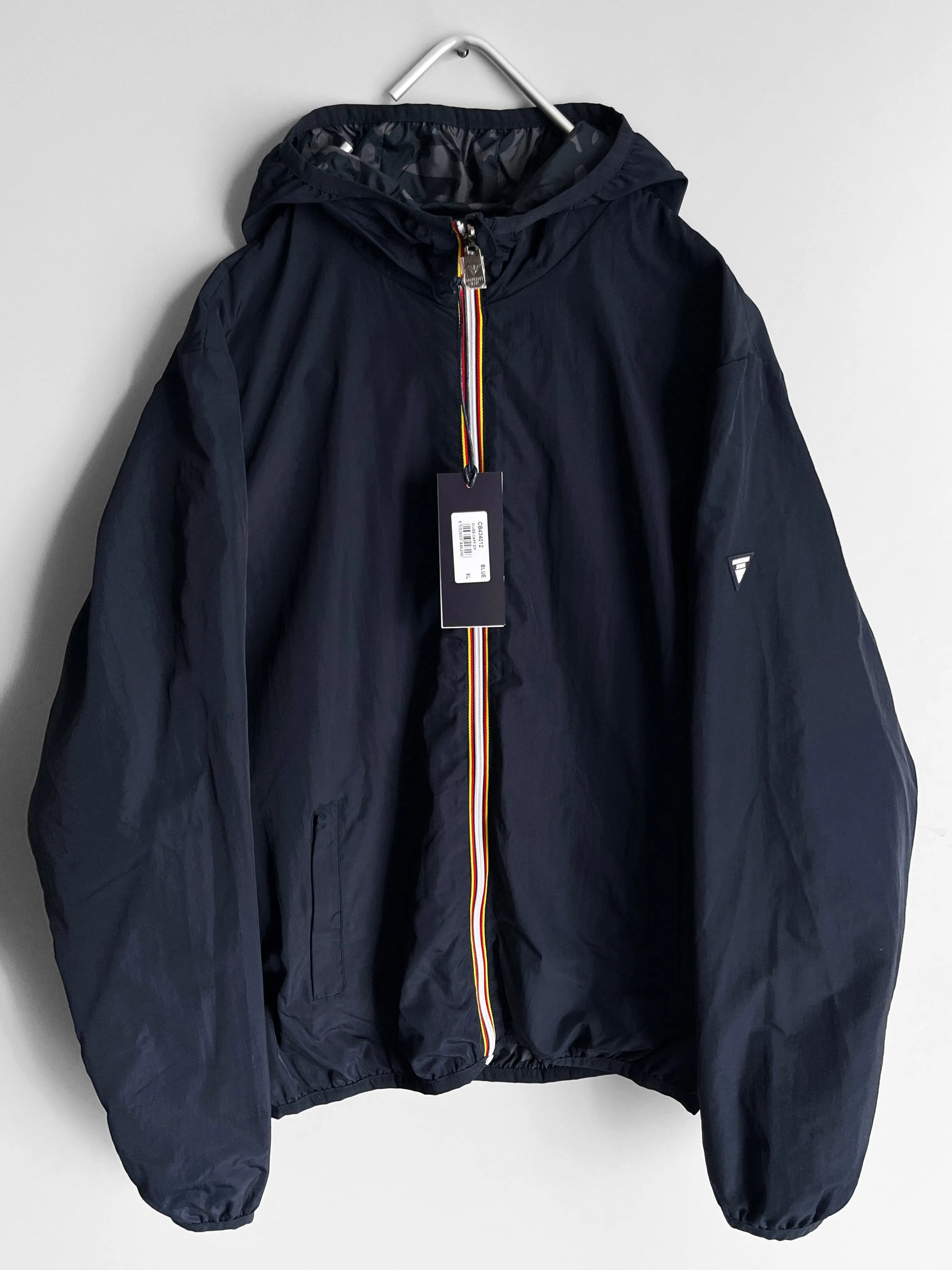 Camouflage Double Sided Hooded Track Jacket - Shoplifts