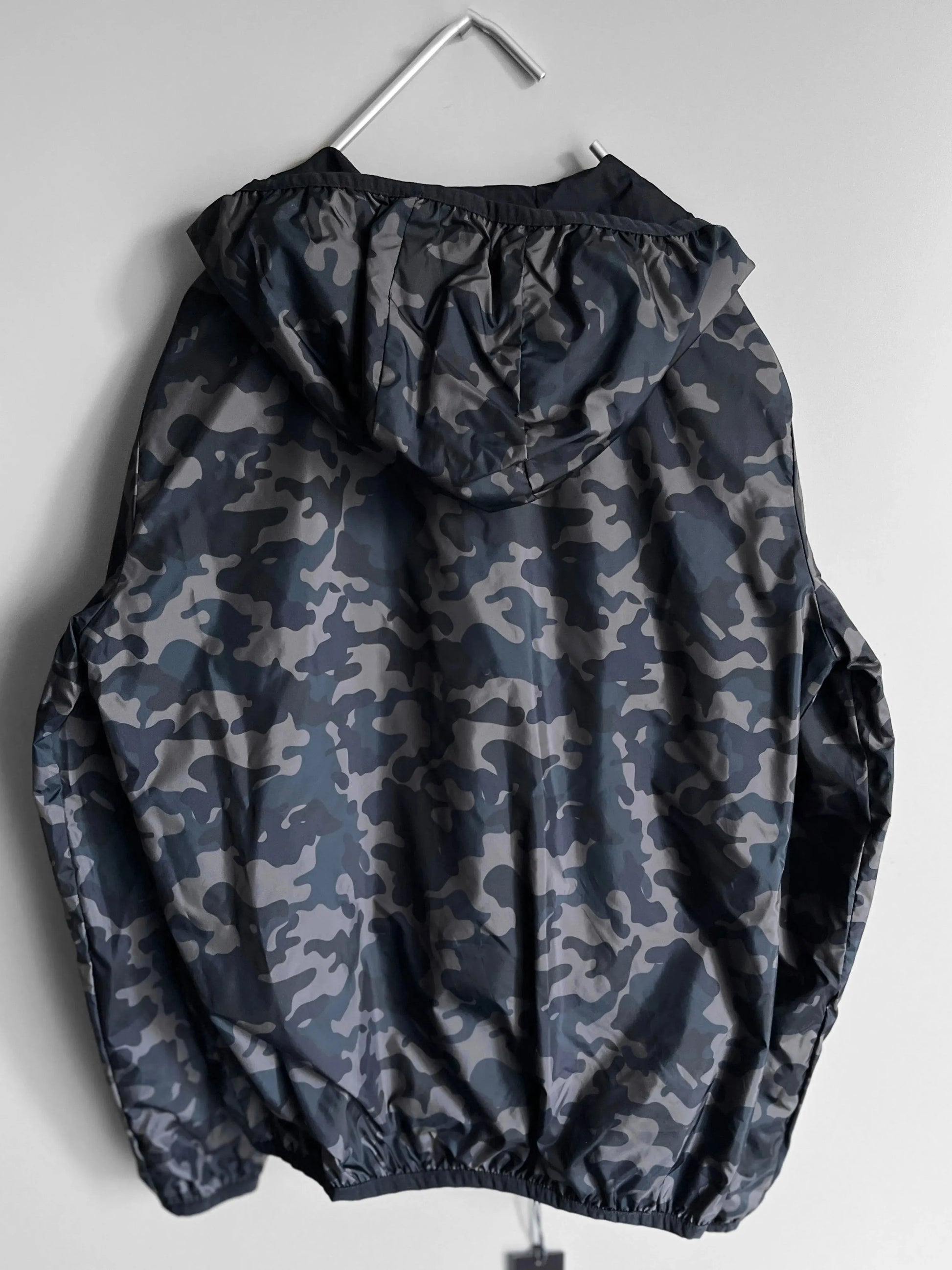 Camouflage Double Sided Hooded Track Jacket - Shoplifts