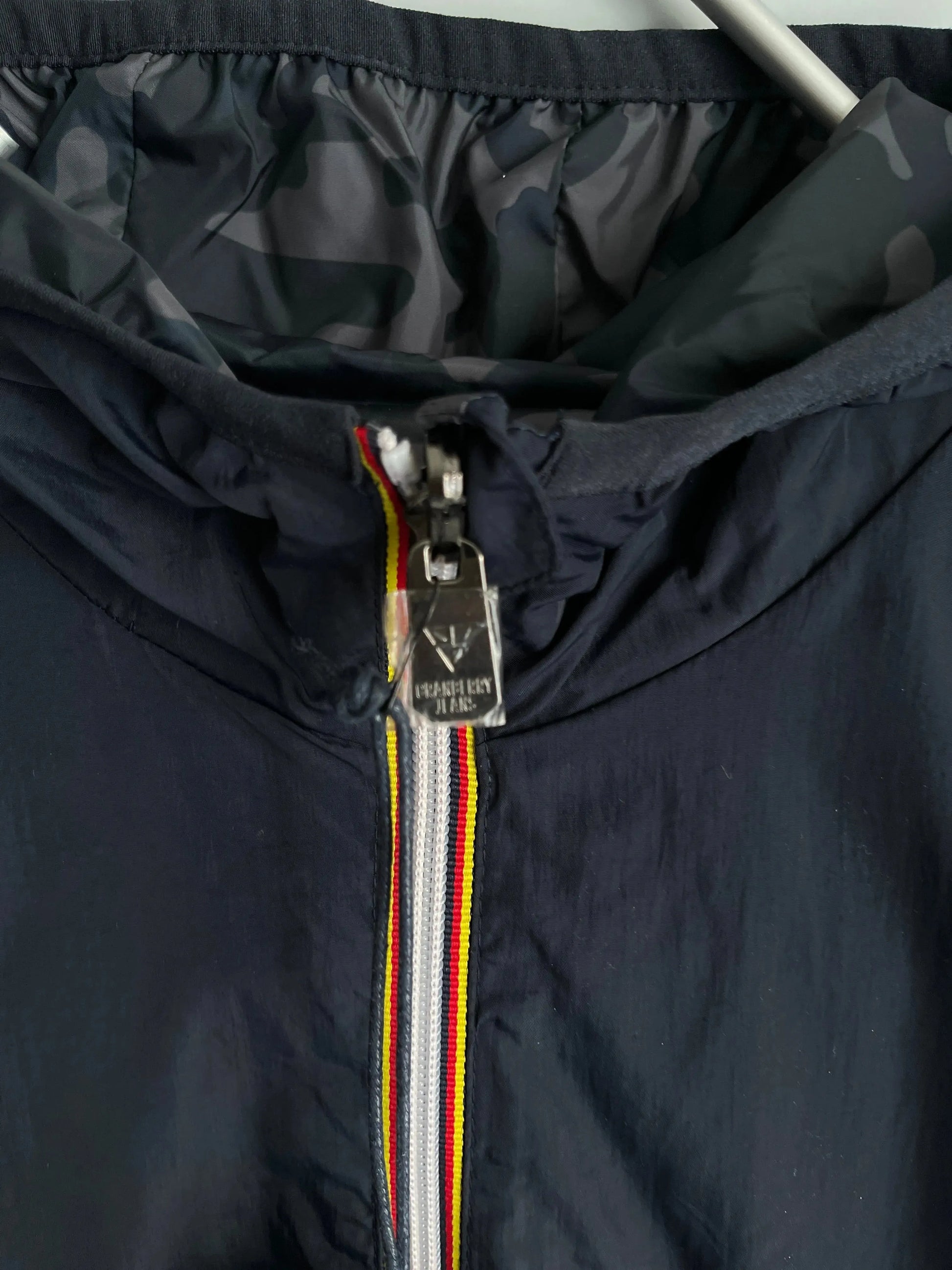 Camouflage Double Sided Hooded Track Jacket - Shoplifts