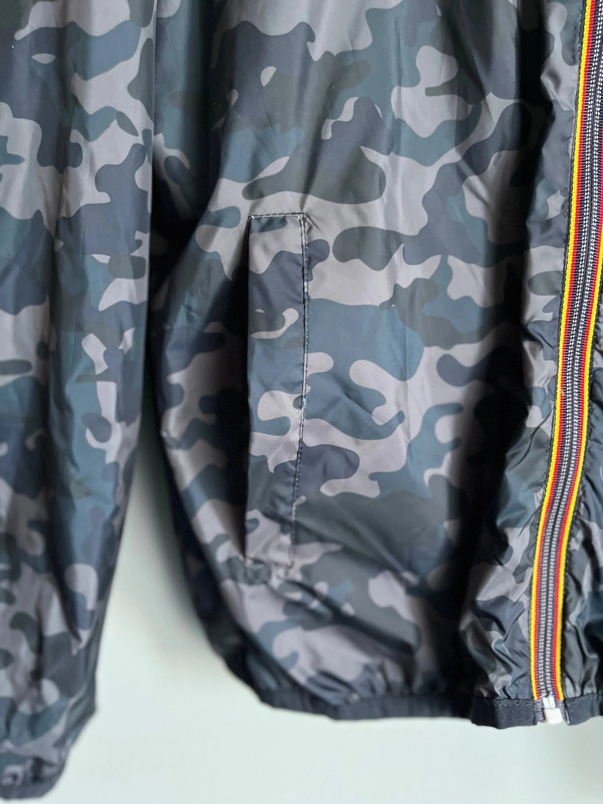 Camouflage Double Sided Hooded Track Jacket - Shoplifts