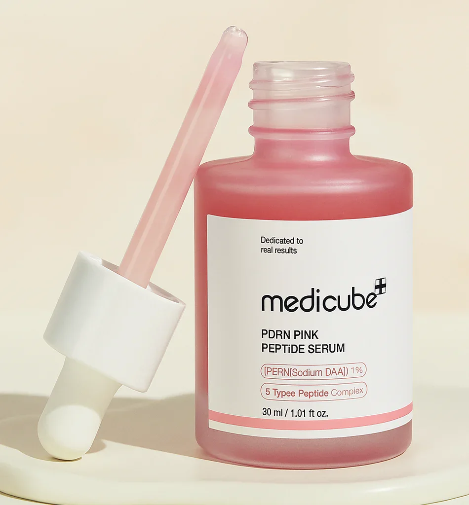 medicube pdrn pink peptid serum - pdrn gesichtsserum und peptid ampulle