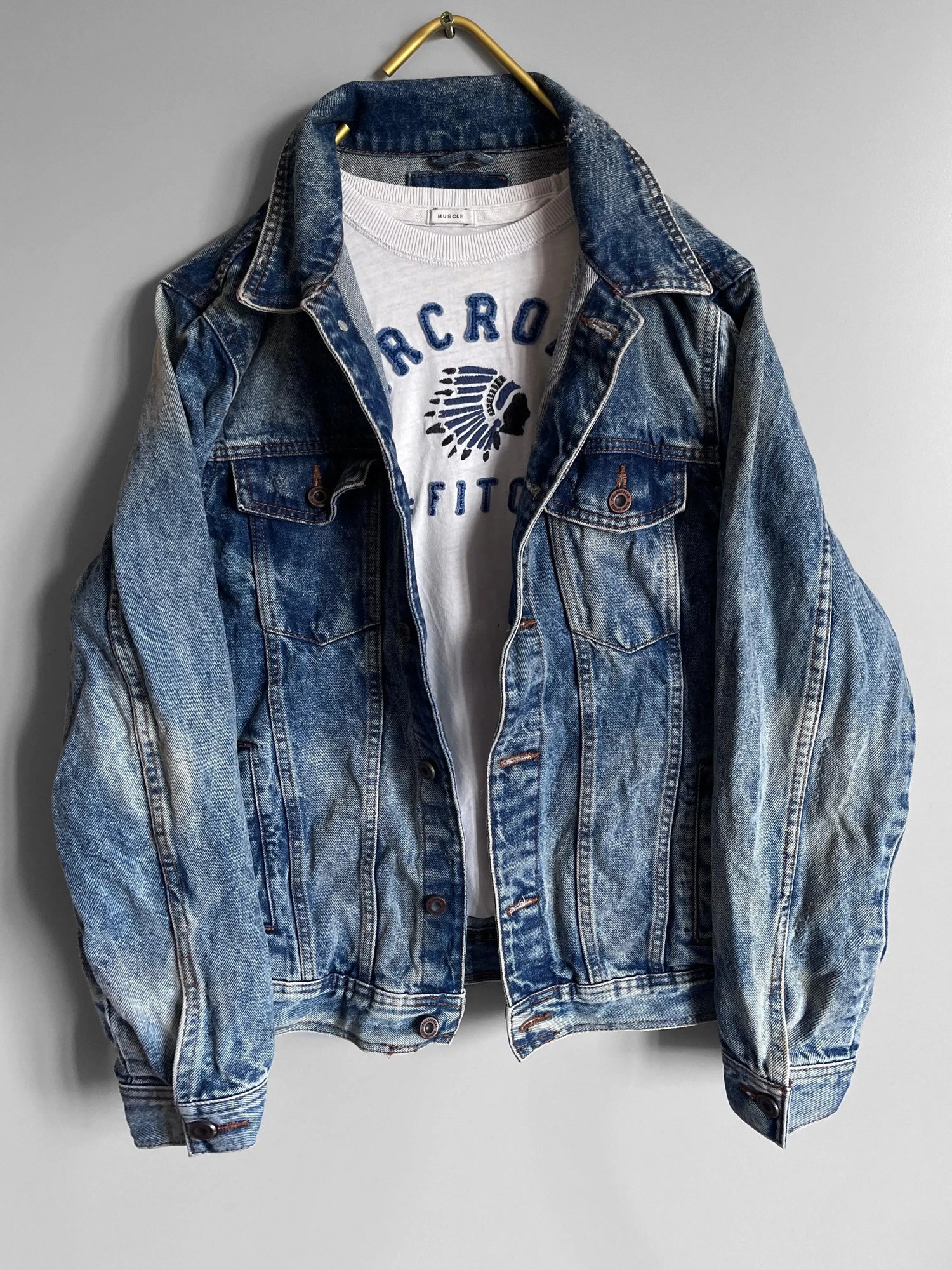 Giacca in denim vintage da uomo - Shoplifts