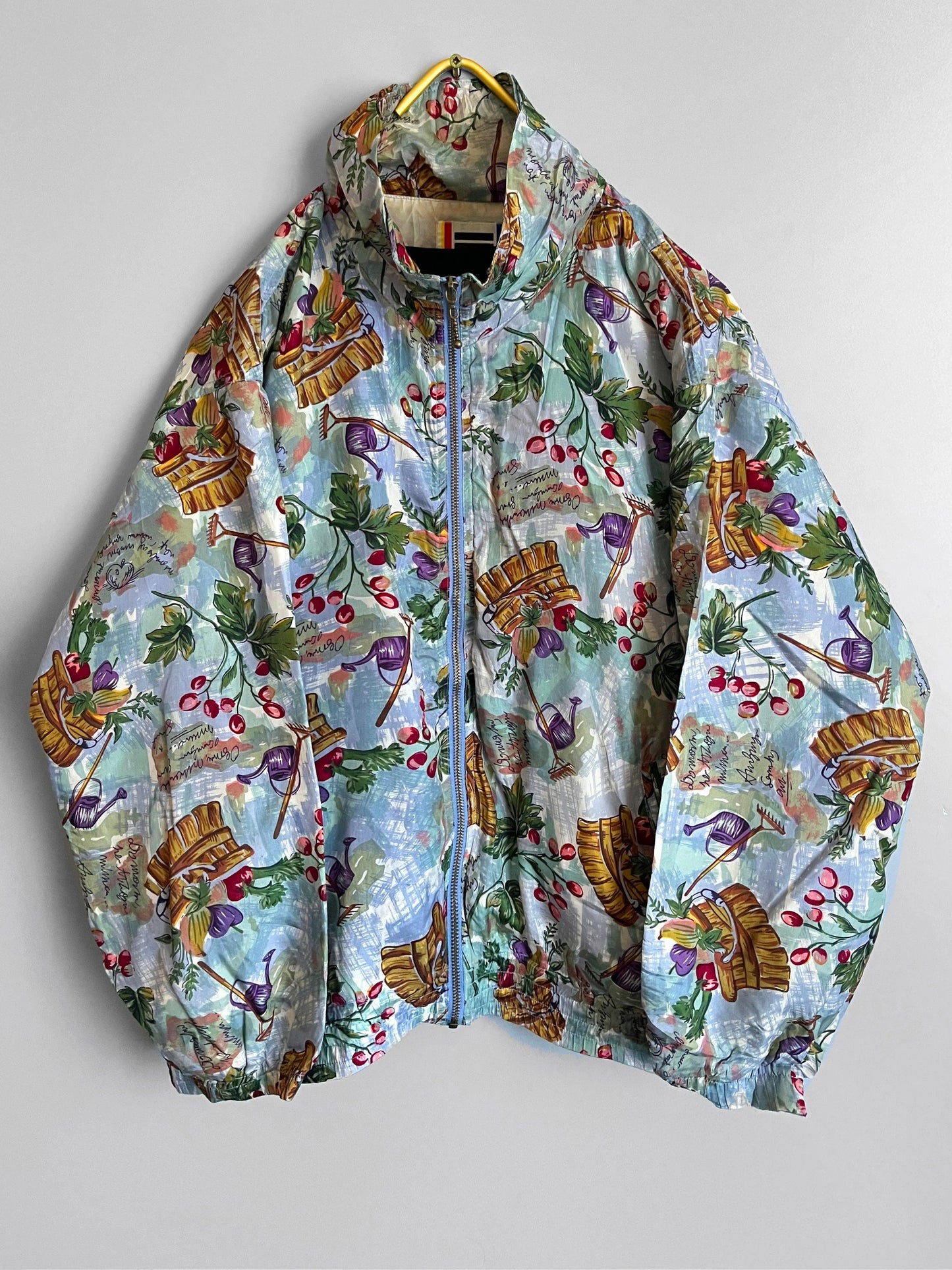 windbreaker vintage jacket colourful - shoplifts