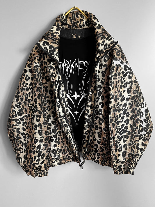 Windbreaker Vintage Leopard Jacket - Shoplifts