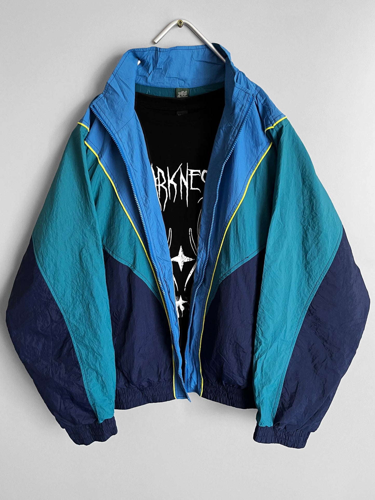 men's vintage bomber multicolor y2k jacket - shoplifts