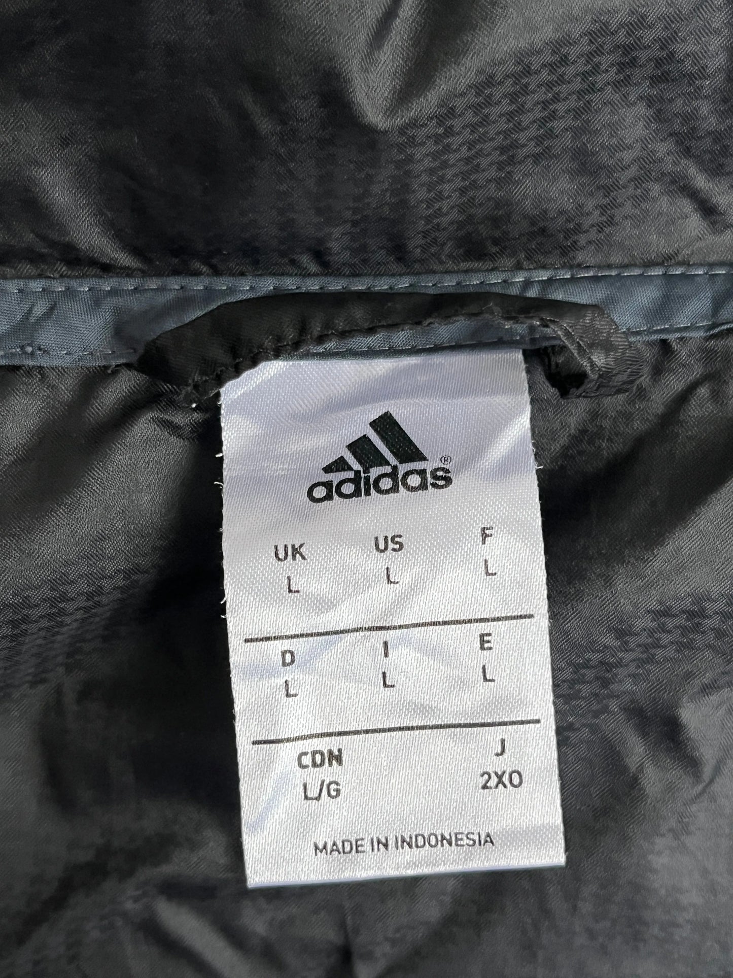 giacca a vento vintage adidas