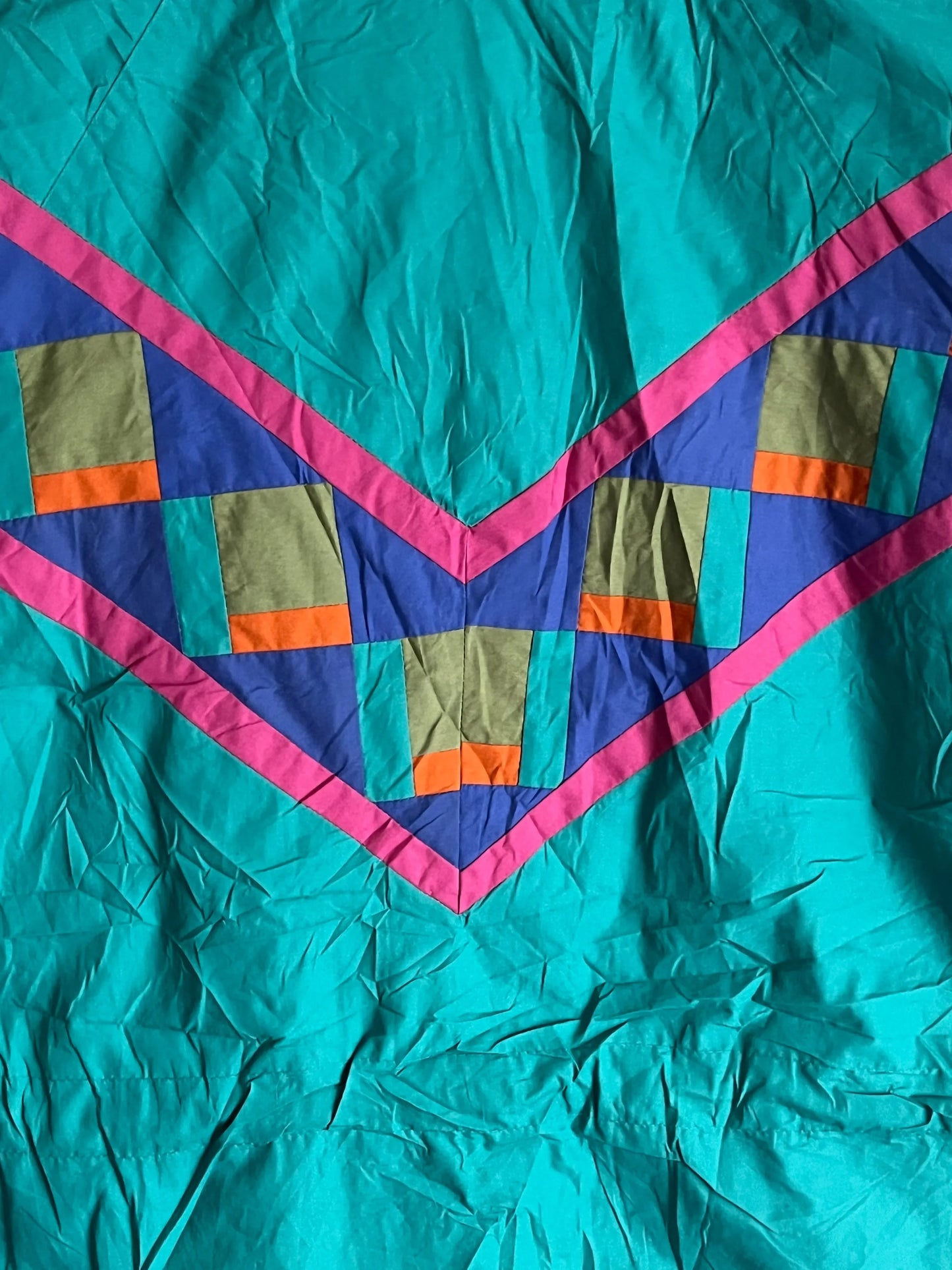 giacca a tracolla multicolore vintage - shoplifts