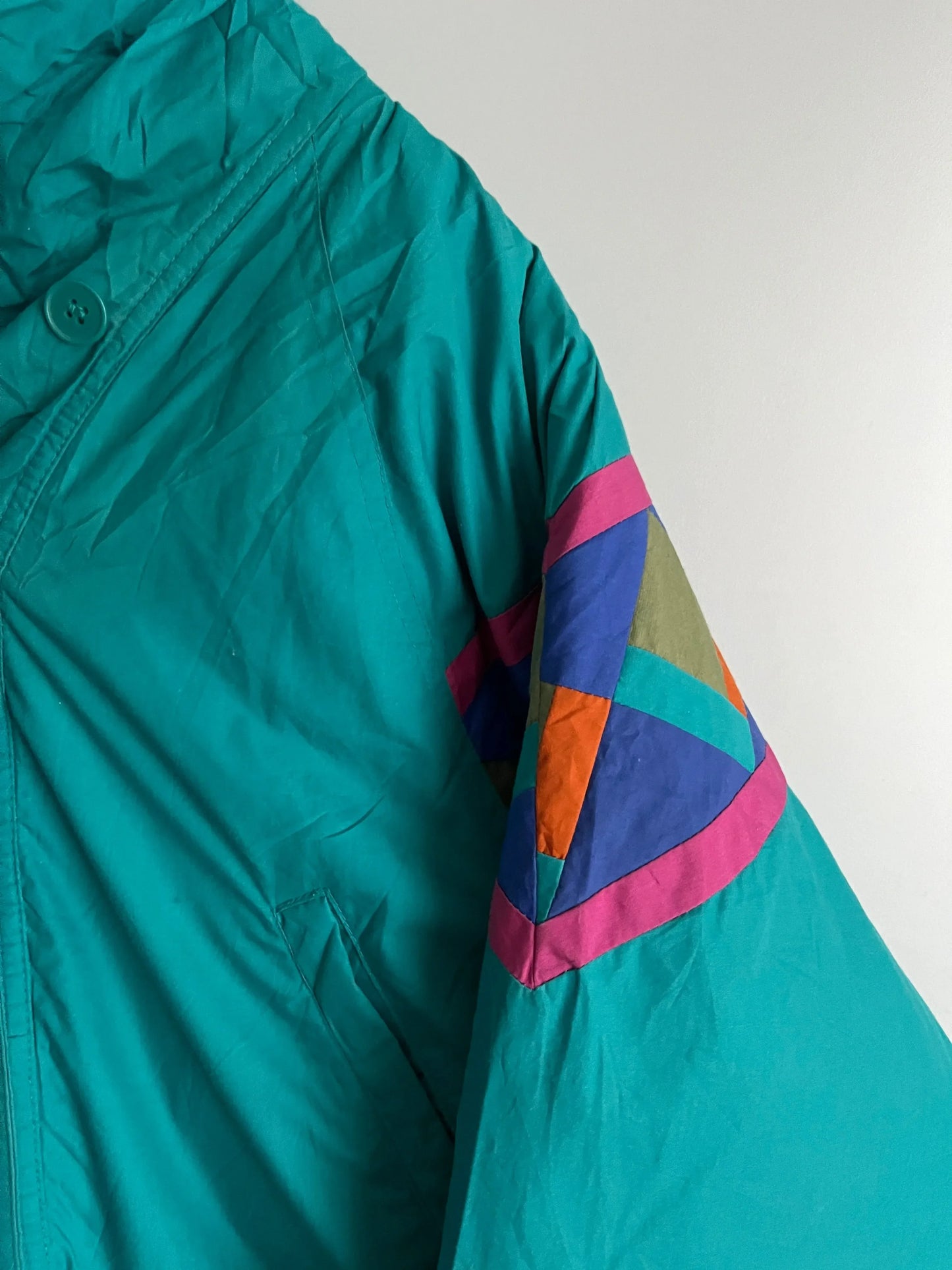 giacca a tracolla multicolore vintage - shoplifts