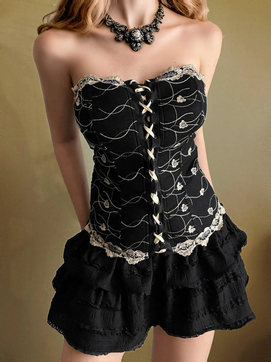 Vintage Corset Y2K - Shoplifts