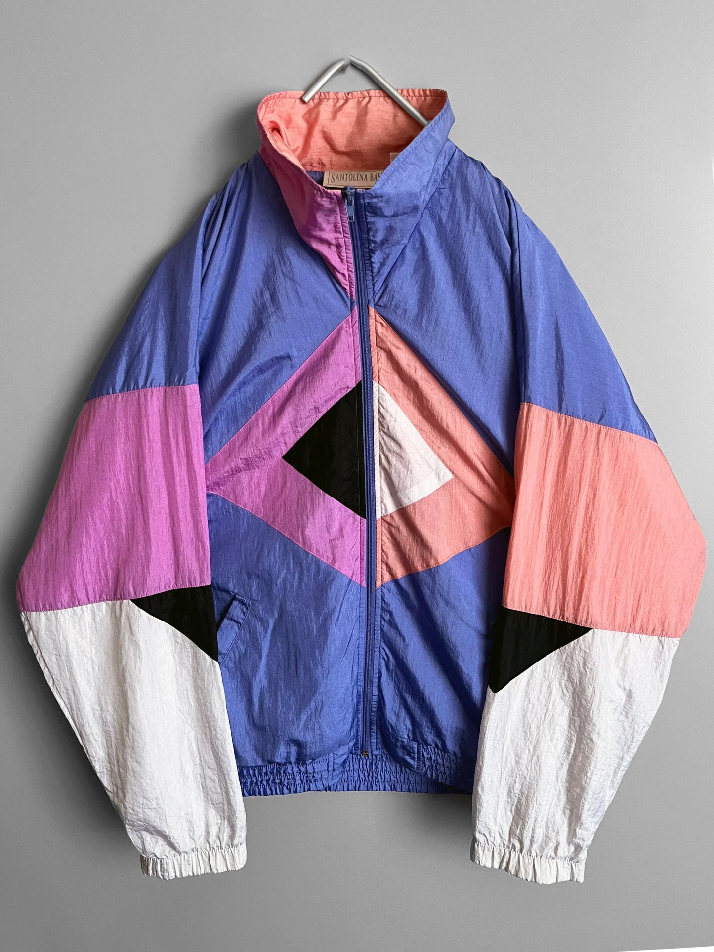 giacca a vento multicolore vintage - shoplifts