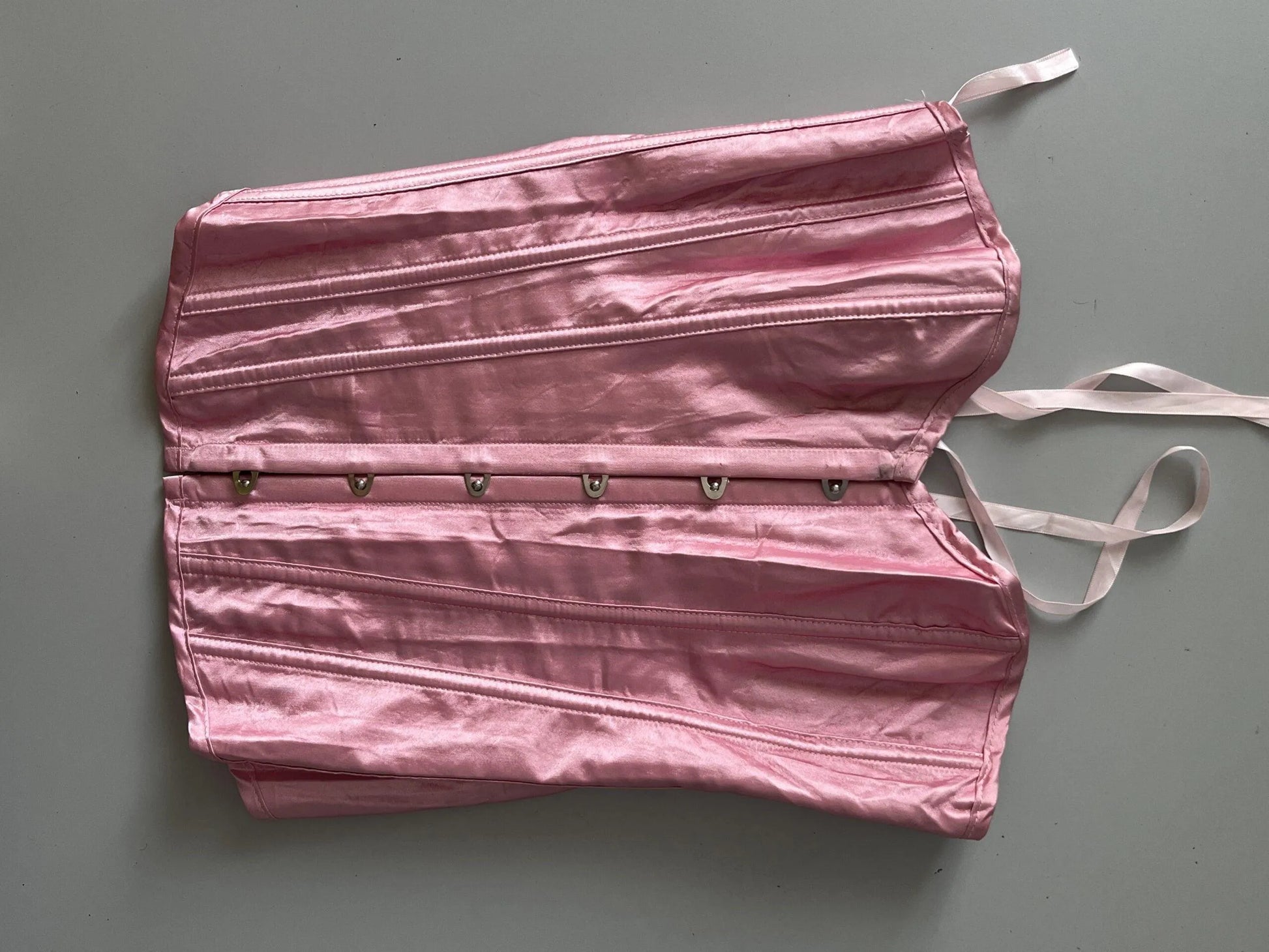 Vintage Pink Corset Y2K - Shoplifts